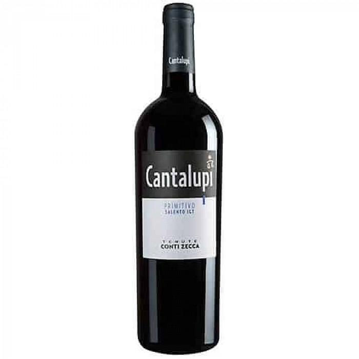 Cantalupi||| CHF 22 |||Primitivo. Intense red colour with ripe fruit aromas of blackberries and cherries. Velvety dense structure. Fermented in steel tank and then aged in cement tank. 75 cl. ||| 1307